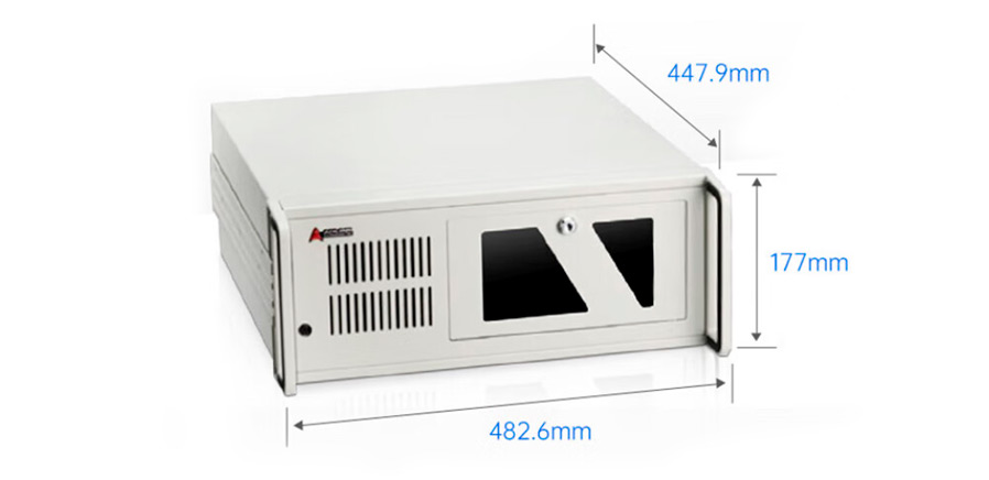 Detailed Drawing of IPC-620-M47H I7-14700/64G/512G+4T/550W 4U Rackmount PC