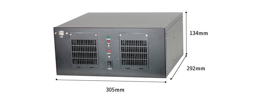 Specification of IPC-304-M3101 I7-8700/8G/1T/300W Wall-mounted Industrial PC